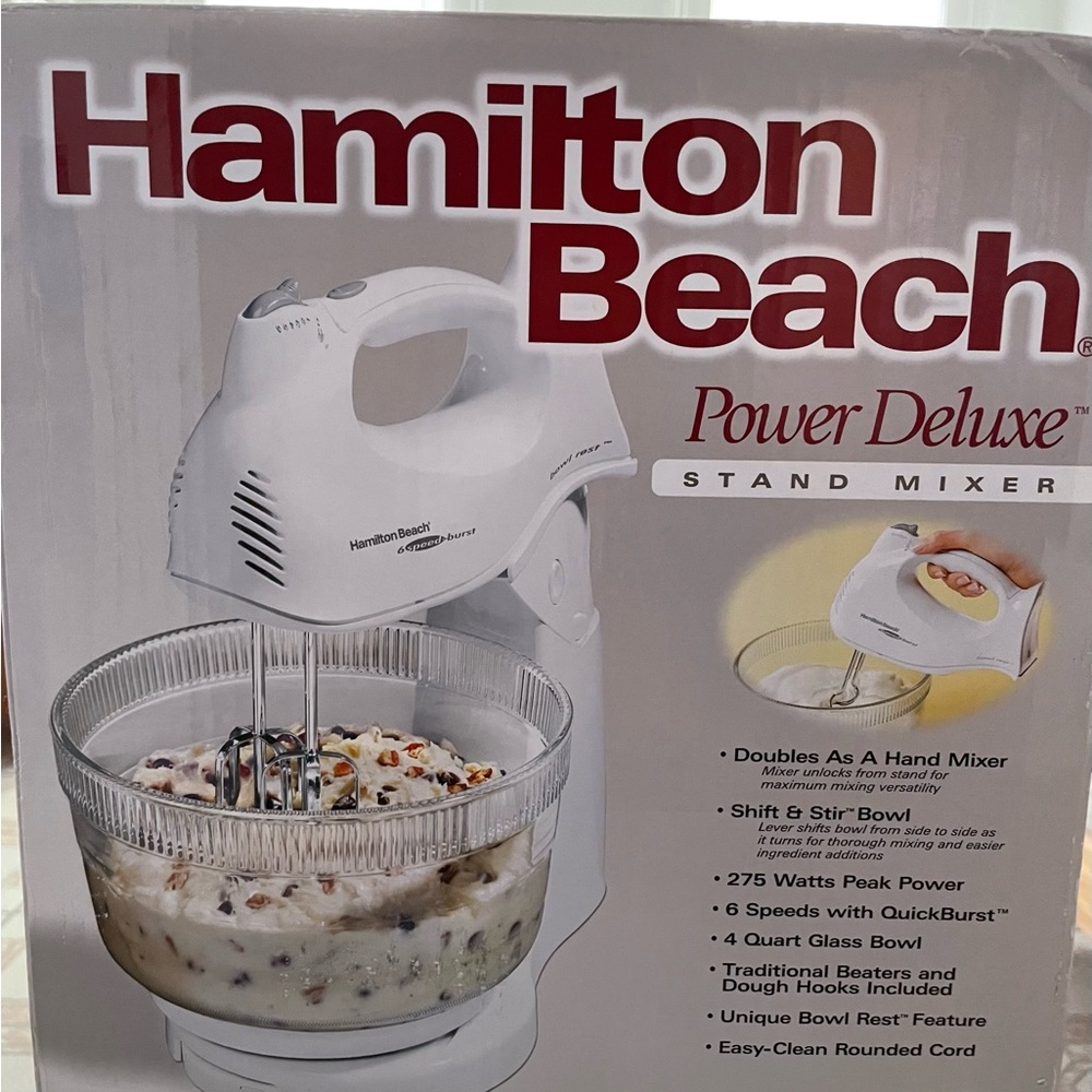 Hamilton Beach Power Deluxe stand mixer